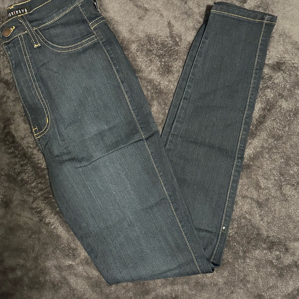 Women's Dark Blue Jeans - FashionNova